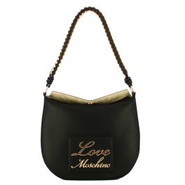 Love Moschino Hobo Bag Lovely Love Nero - 1