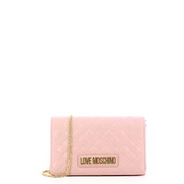 Love Moschino Clutch Shiny Quilted Cipria - 1