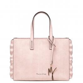 Manila Grace Borsa a mano Daisy Medium Pitonata - 1