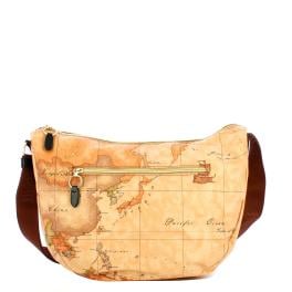 Alviero Martini 1a Classe Geo Soft Ranch Mezzaluna grande Nero - 1