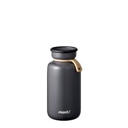 MOSH Stainless Botle Latte 450 ml Charcoal Gray - 1