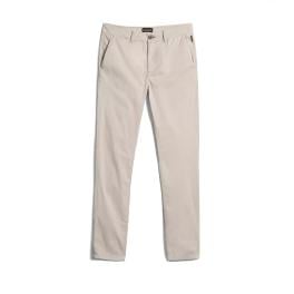 Napapijri Pantaloni Chino Estivi Puyo Beige Silver - 1
