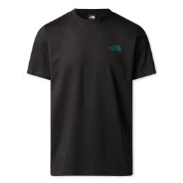 The North Face T-Shirt NSE Box TNF Black Deep Nori Trail Grid - 1