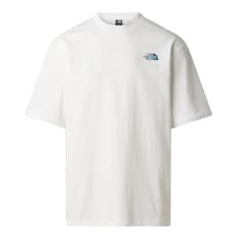 The North Face T-shirt Liquid Box Oversize TNF White - 1