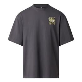 The North Face T-shirt Sun Oversize Anthracite Grey - 1