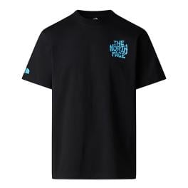 The North Face T-Shirt Drip Logo Relaxed TNF Black - 1
