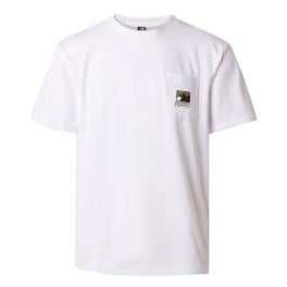 The North Face T-Shirt Mountain Logo Relaxed TNF White - 1