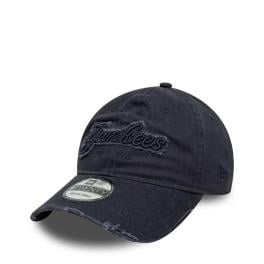 NWER 9TWENTY New York Yankees MLB Distressed Denim Blu Navy - 1