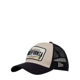 NWER Trucker Licence Plate California Beige Nero - 1