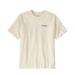 Patagonia T-Shirt Sunrise Rollers Responsibili-Tee® Birch White - 1