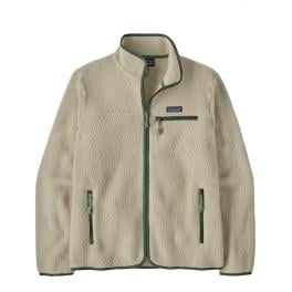 Patagonia Retro Pile Jacket uomo Pelican W/Canopy Green - 1