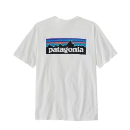 Patagonia Logo Responsabili-Tee® uomo Fiber White - 1