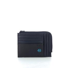 Zipped credit card holder Pulse-BLU3-UN