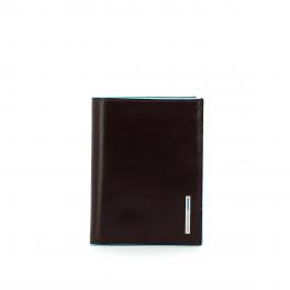 Vertical men wallet Blue Square-MOGANO-UN