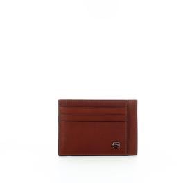 Piquadro Bustina Porta Carte di Credito Black Square - 1