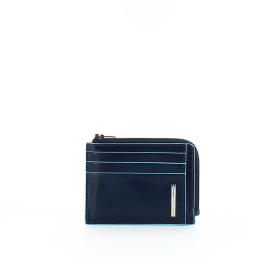 Piquadro Bustina portamonete e carte Blue Square RFID - 1