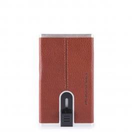 Piquadro Porta carte di credito con Sliding System Black Square - 1