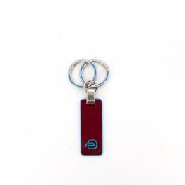 Piquadro Portachiavi con due anelli Blue Square - 1