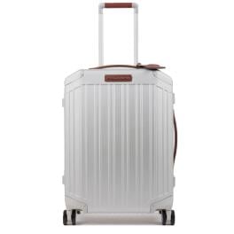Piquadro Bagaglio a mano Trolley Cabina Ultra Slim PQ Alu 55 cm - 1