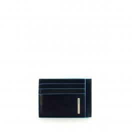 Piquadro Bustina Porta Carte di Credito Blue Square - 1