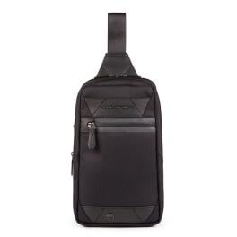 Piquadro Monospalla uomo in tessuto con porta iPad®mini Trakai - 1