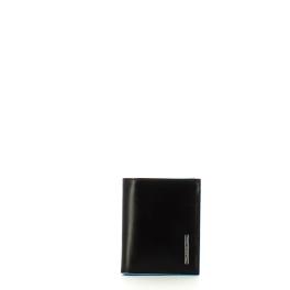 Piquadro Portafoglio Verticale RFID Blue Square - 1