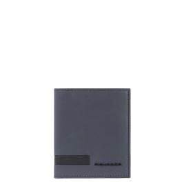 Piquadro Portafoglio verticale con portamonete RFID - 1