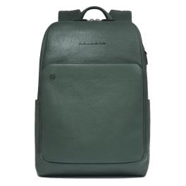 Piquadro Zaino Porta PC Black Square 15.6" Verde Verde - 1