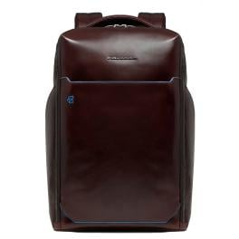 Piquadro Zaino Porta PC Blue Square 15.6" Mogano - 1