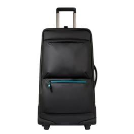 Piquadro Borsone Trolley Medio Corner 68 cm Nero - 1
