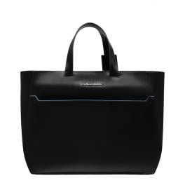 Piquadro Shopping Bag Blue Square Porta PC 15.6" Nero - 1