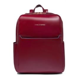 Piquadro Zainetto Blue Square Porta PC 14" Rosso - 1