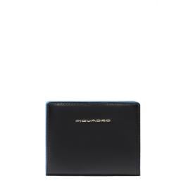Piquadro Portafoglio Blue Square compatto Nero - 1