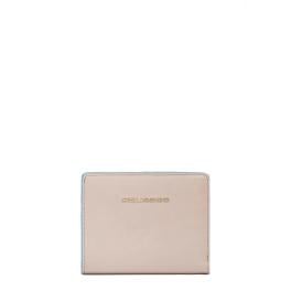 Piquadro Portafoglio Blue Square compatto Rosa2 - 1