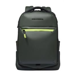 Piquadro Zaino Porta PC 14" Corner 2.0 Verde - 1