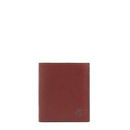 Piquadro Portafoglio Verticale Black Square Cuoio - 1