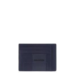 Piquadro Bustina porta carte di credito Finn Blu - 1