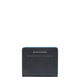 Piquadro Portafoglio Piccolo Blue Square Nero - 1