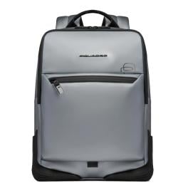 Piquadro Zaino Porta PC Corner 2.0 15.6" Metallizzato Grigio - 1