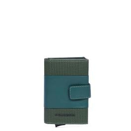 Piquadro Porta Carte Sliding System PQ-Earth Verde - 1