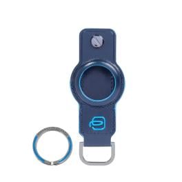 Piquadro Portachiavi con AirTag® e CONNEQU 4.0 Blu - 1