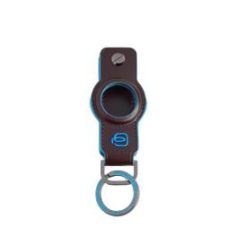 Piquadro Portachiavi con AirTag® e CONNEQU 4.0 Mogano - 1