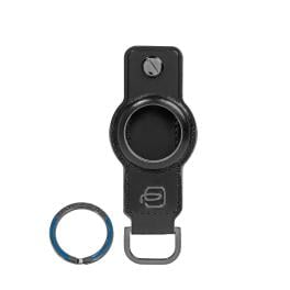 Piquadro Portachiavi con AirTag® e CONNEQU 4.0 Nero - 1
