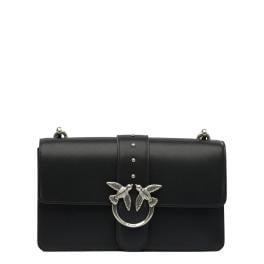 Pinko Tracolla Love One Classic Nero Old Silver - 1