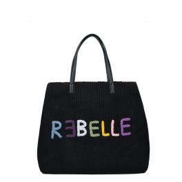 Rebelle Borsa a spalla Dolly Warm Black Multicolor - 1