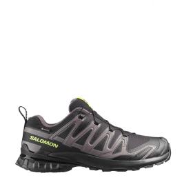 Salomon Scarpa XA Pro 3D V9 Gore-Tex Black/Dark Gull Fray/Acid Lime - 1