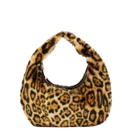 Ermanno Firenze Brianna Leopard Fur hobo bag - 12402212 3203 - 1