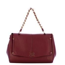 Ermanno Firenze EBA27 large flap bag Eggplant - 12402223 4205 - 1