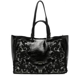 Ermanno Firenze Barbara Shiny tote grande Black - 12402248 293 - 1