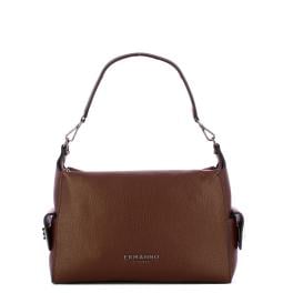 Ermanno Firenze Belinda hobo piccola Dark Brown - 12402258 2259 - 1